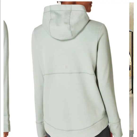 New Galvanise Running Hoodie jacket SWEATY BETTY  blue/Green XXS,XS,S,M,L,XL - Picture 3 of 8